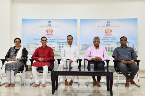 IIM Jammu Inaugurates Art of Living YES+ and Happiness Course under Anandam: The Center for Happiness
                        